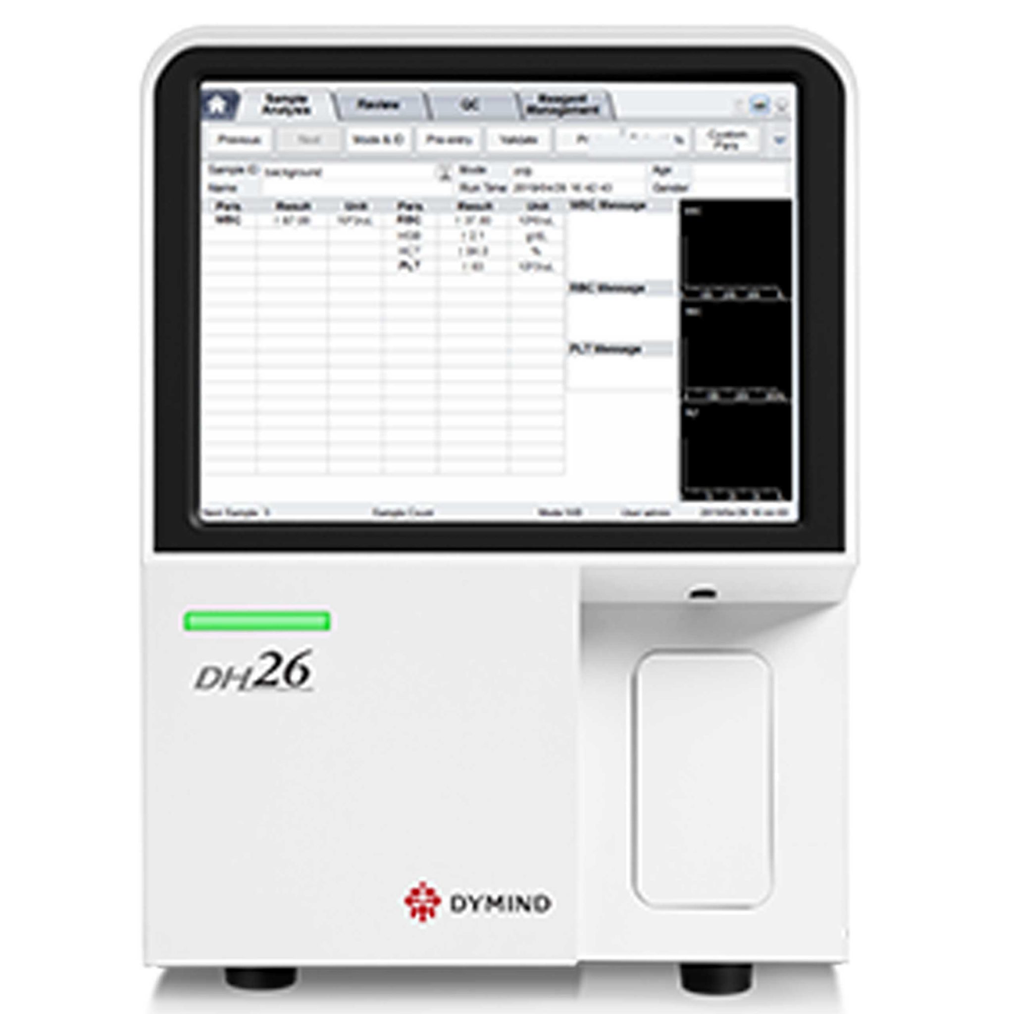 Fully Automated Hematology Analyzer DYMIND DH 26 3 Part Uni Biolife