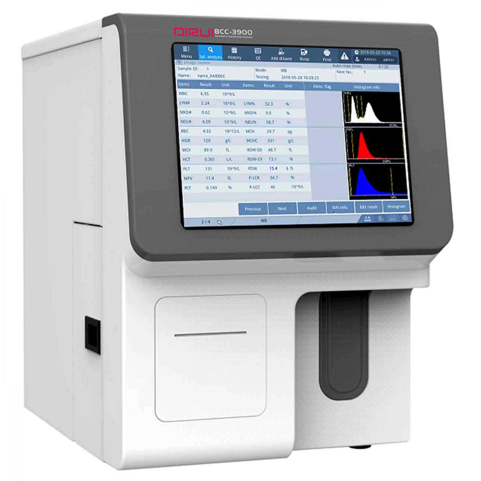 Automatic Hematology Analyzer BCC3900 (3 Part) Uni Biolife Medical